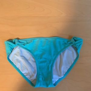 Blue girls bikini bottoms